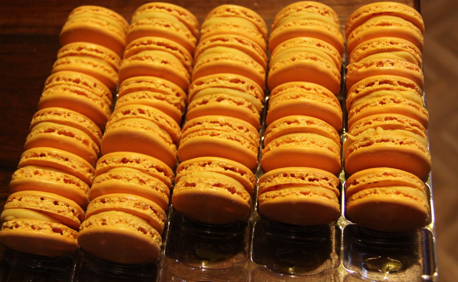 Peach Macaron