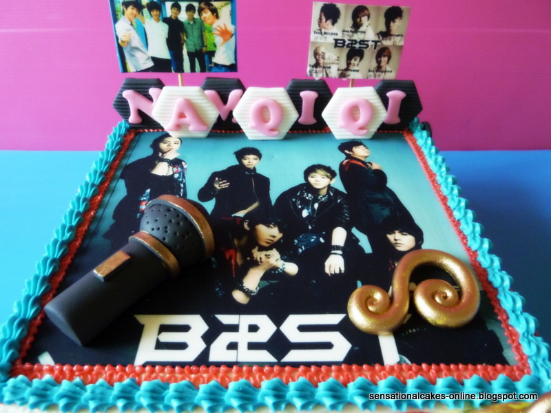 The Sensational Cakes: B2ST / BEAST KPOP BAND CAKE ...