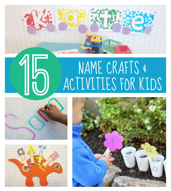Toddler Approved!: 15 Name Crafts and Activities for Kids