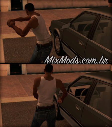 More Locked Cars (mais carros trancados e com alarme) - MixMods