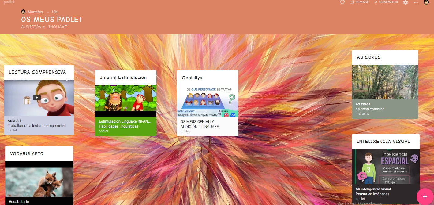 Os meus Padlet