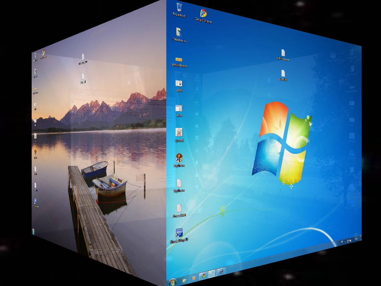 Windows Xp 3d Desktop Cube Download
