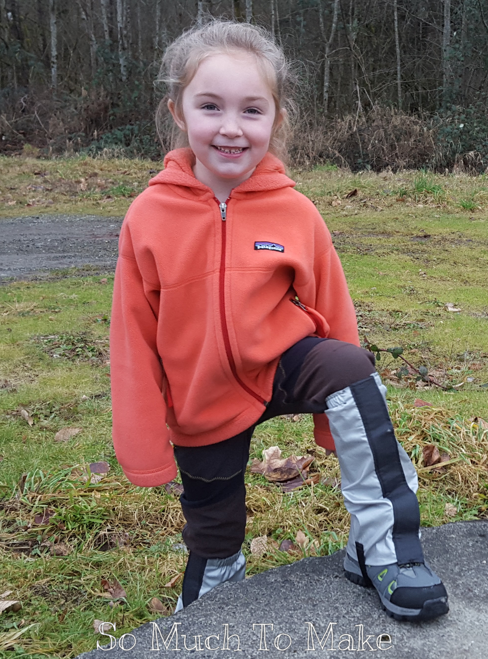 Kids' Hiking Gaiters Pattern So Much To Make