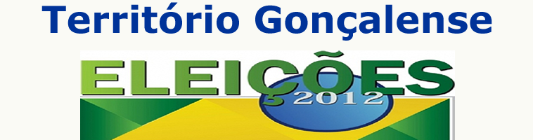 Território Gonçalense Eleições 2012