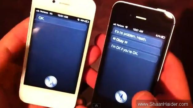 When the iPhone 4S Siri meets Siri (Funny Video)