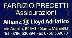 FABRIZIO PRECETTI - ASSICURAZIONI -VIA AURELIA 505/G - SANTA MARINELLA ( RM )