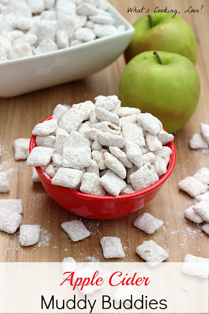 27 Amazing Apple and Pumpkin Recipes for Fall 75 Apple+Cider+Muddy+Buddies7 | 27 Amazing Apple and Pumpkin Recipes for Fall | 75 |