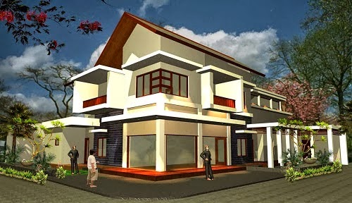 Desain Rumah Minimalis Type 120 Modern 2015 Paling Diminati
