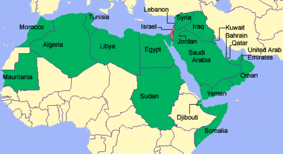 WILL PARTITION OF THAT RED BIT ON THIS MAP (ISRAEL) BRING PEACE TO THE MIDDLE EAST AND THE WORLD?