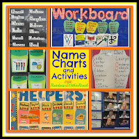 photo of: Name Charts, Name Recognition, Name Activities (RoundUP via RainbowsWithinReach) 