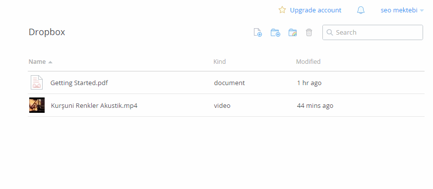 Dropbox Dosya Yükleme ve Paylaşma Dropbox Dosya Yükleme ve Paylaşma