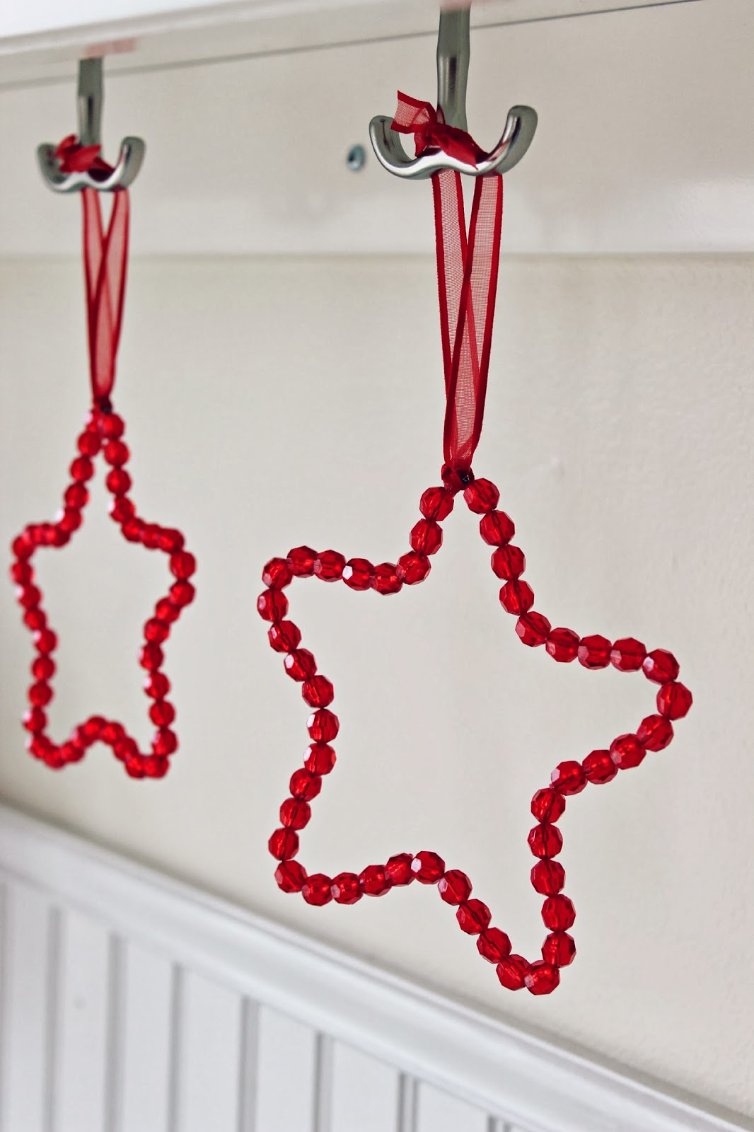 Happy At Home Beaded Star Ornaments