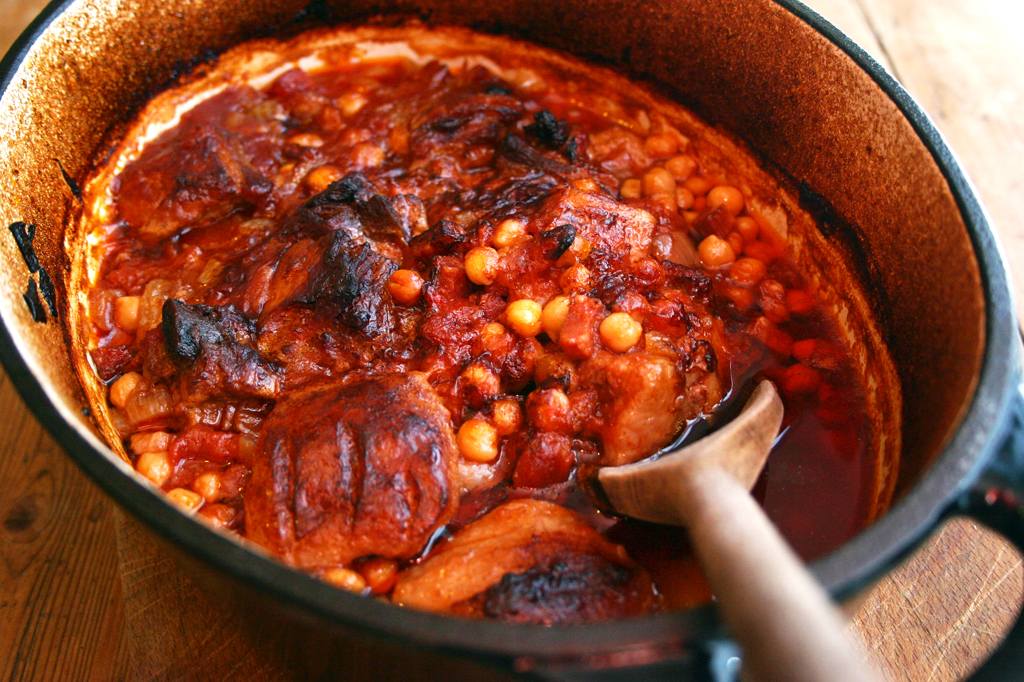 Belleau Kitchen pork belly and chorizo stew