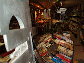 Gondola in a bookshop, Venice