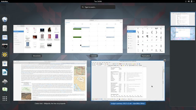 GNOME 3.20 Desktop Environment