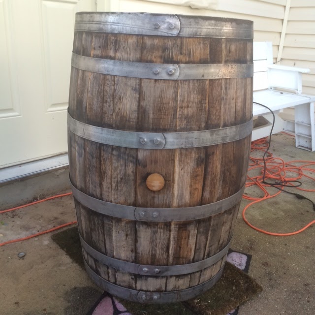 Blundon Bourbon Review DIY How To Refinish a Bourbon Barrel