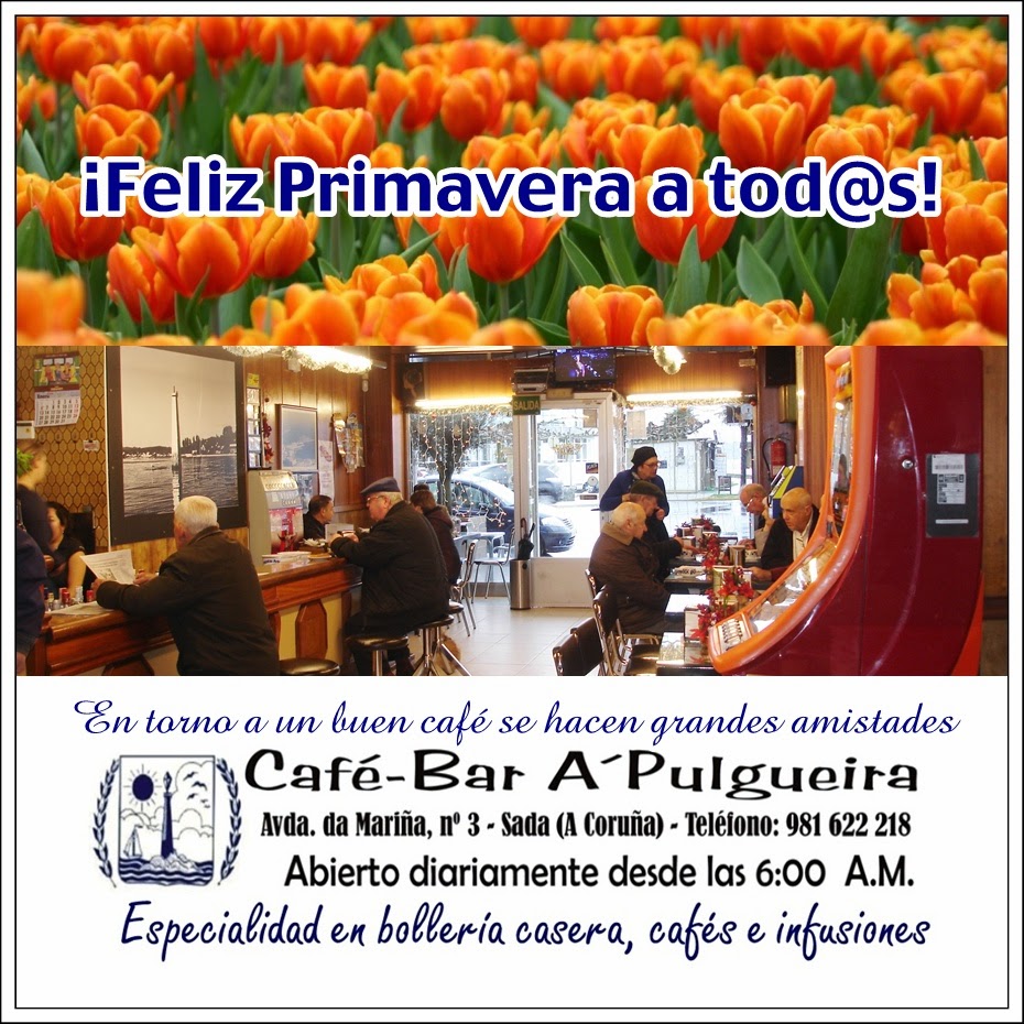 Disfruta de la primavera en el Café-Bar A´Pulgueira