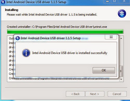 Install Driver Intel Android Device USB