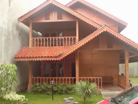 43+ Model Rumah Kayu Dua Lantai Pics