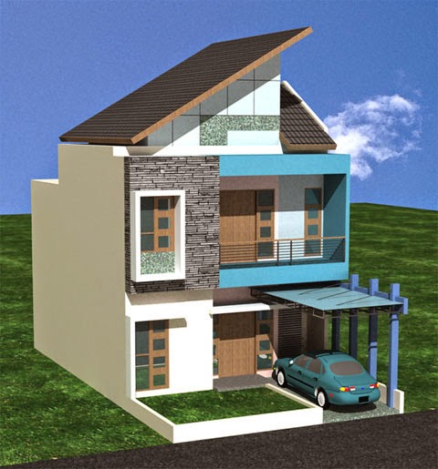 Desain Rumah Minimalis 2 Lantai 3 Dimensi - Gambar Foto ...