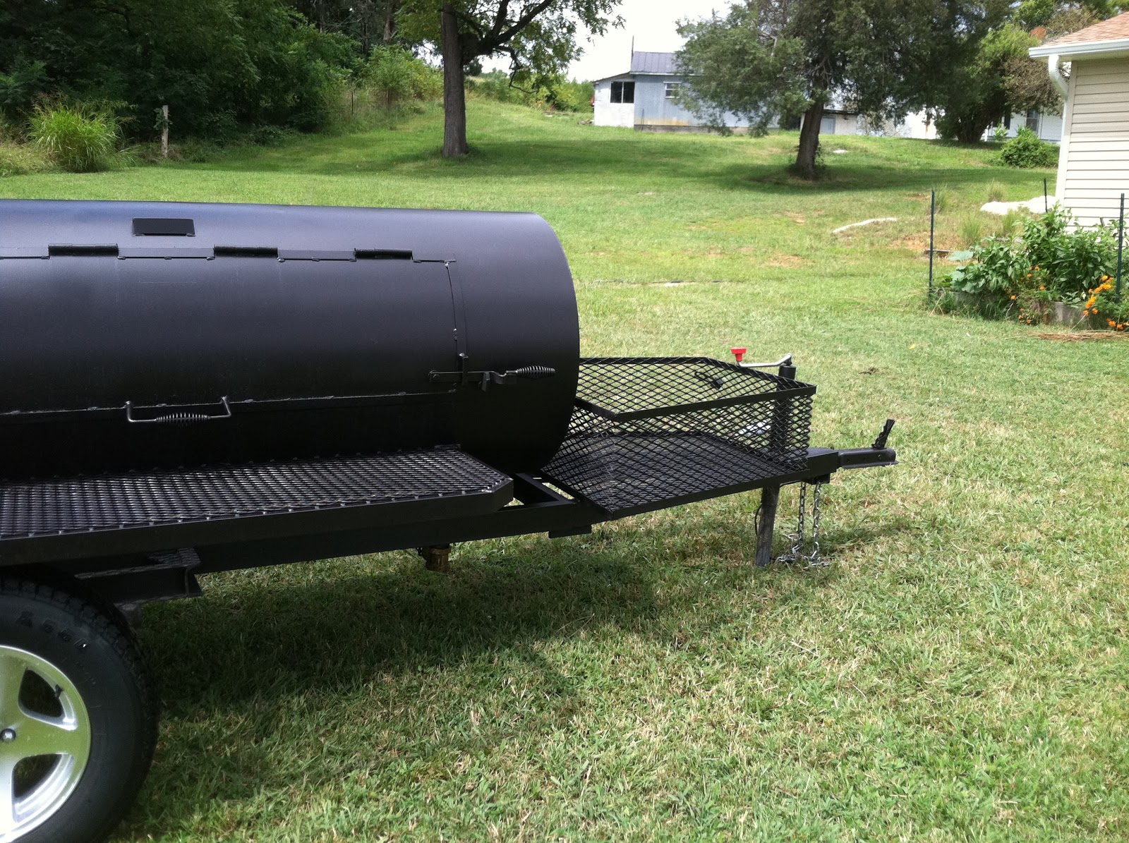 Lang 84 Deluxe Smoker LIKE NEW Lang 84 Deluxe with Warming Box Smoker