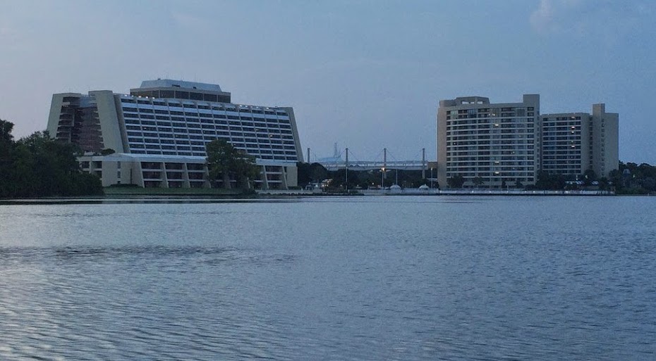 Contemporary Resort from Bay Lake