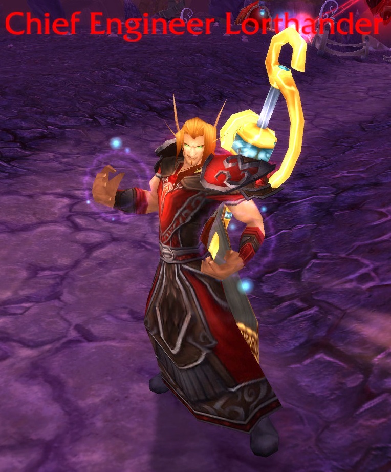 Swords, Maces, Leather & Laces Look like an NPC Chief Engineer