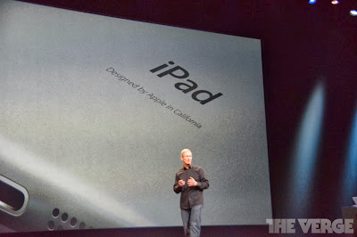iPad Airâ€™s graphic processing speed is 70% faster than iPad 4