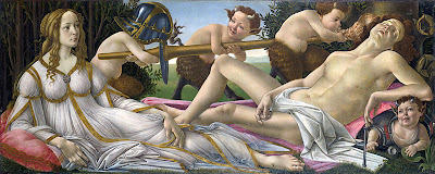 BOTTICELLI SANDRO - VENUS Y MARTE