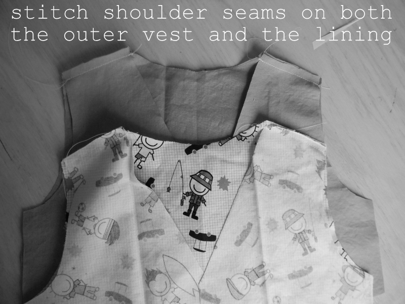 simply homemade reversible vest tutorial