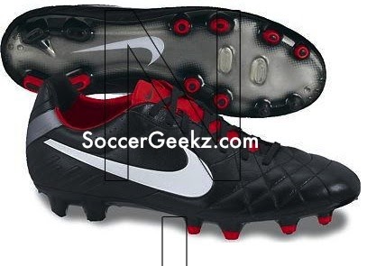 nike tiempo iv black