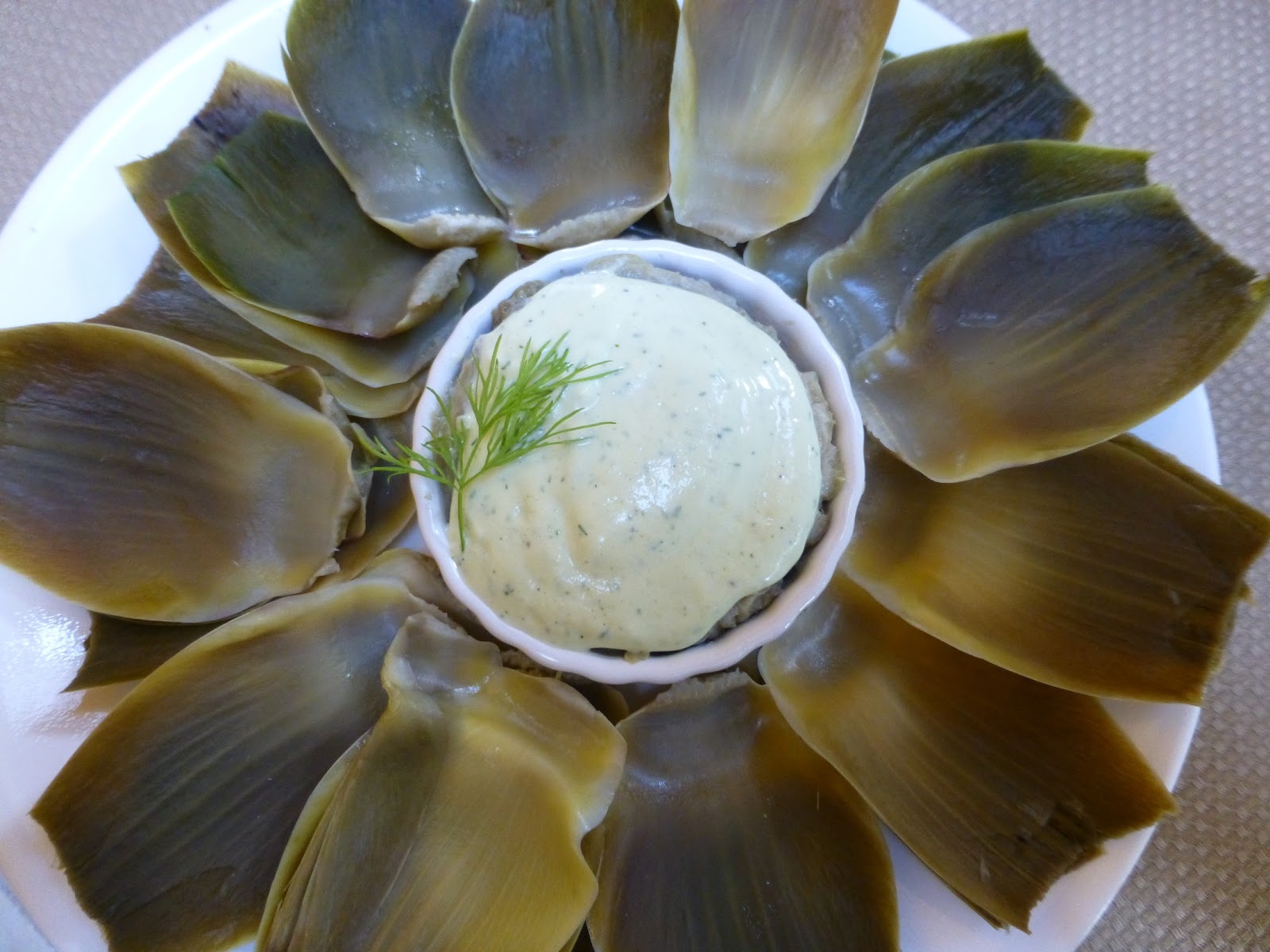 Foods For Long Life Artichokes With Creamy Garlic LemonPepper Dill