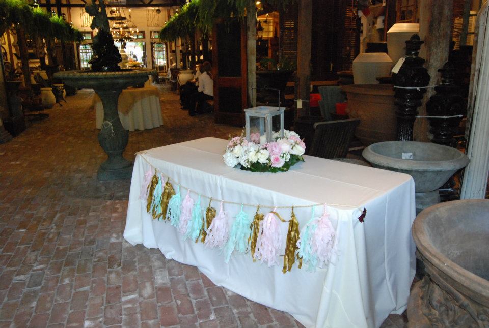 Preppie Peonie Tablecloths and Styling Wedding Edition