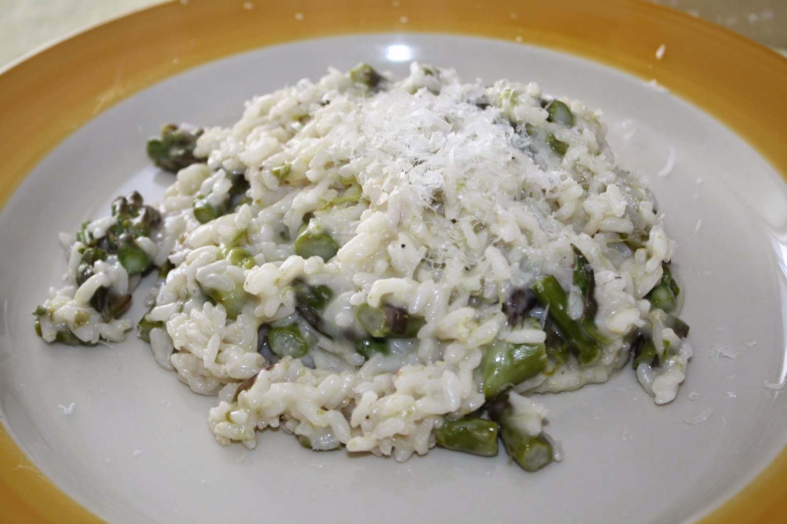 La Cuciniera Moderna Risotto con asparagi, ricetta senza soffritto (e