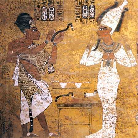 Apertura de la boca Tutankhamun's+tomb