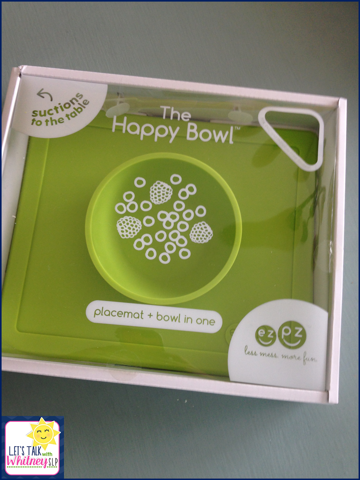 Let's Talk! with Whitneyslp EZPZ Happy Mats {A Product Review}