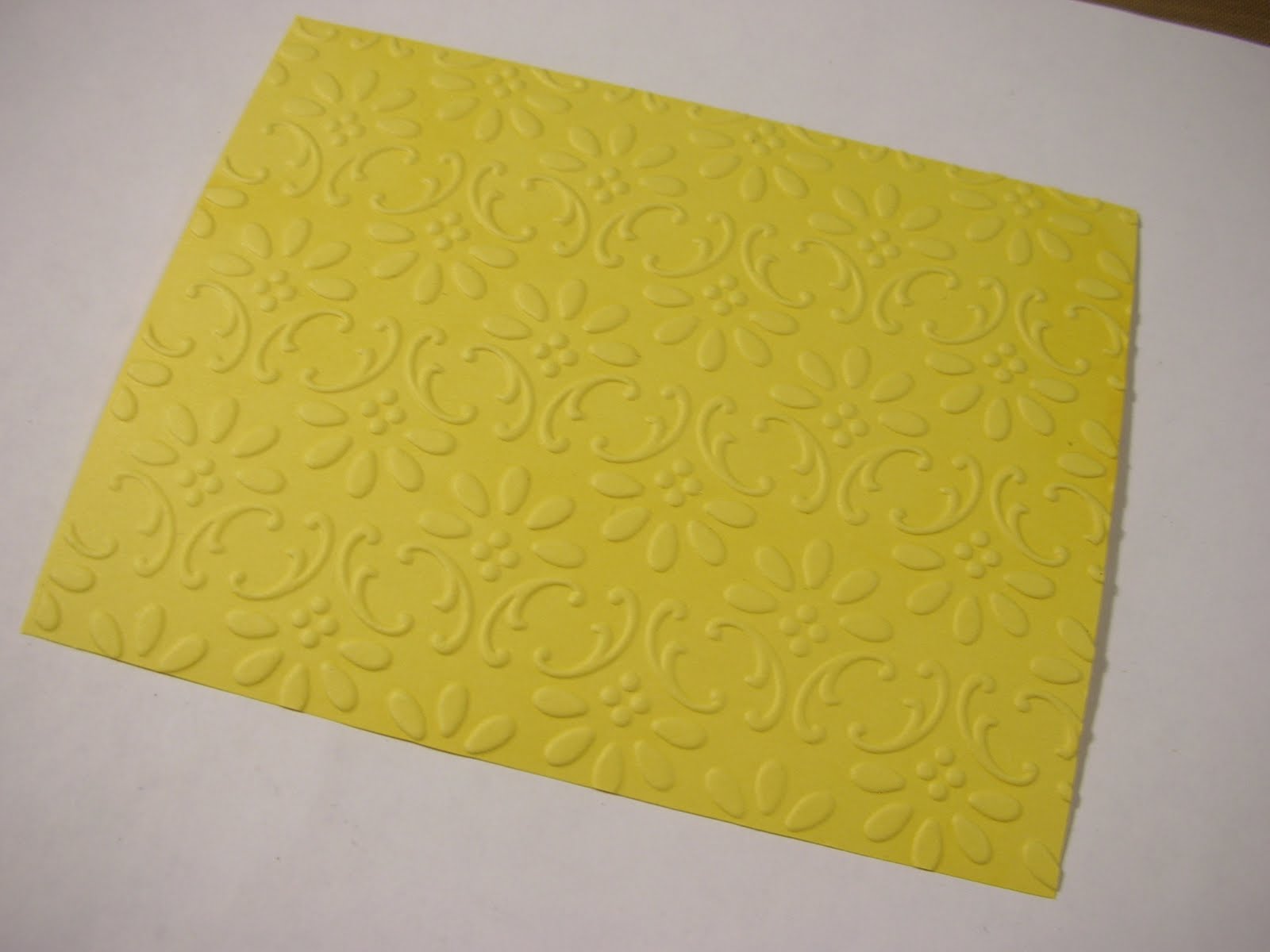 Inking It Up With Cathy Technique Tuesday (oops, Thursday) Embossing