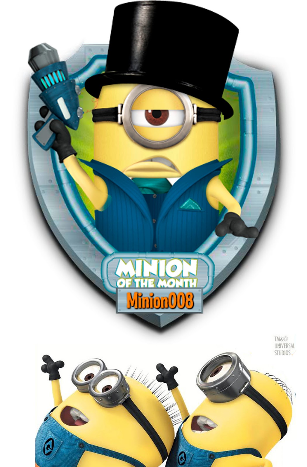 'Mi Villano Favorito 2' ('Despicable Me 2'), otra película Illuminati para tus hijos.  23minion+maker