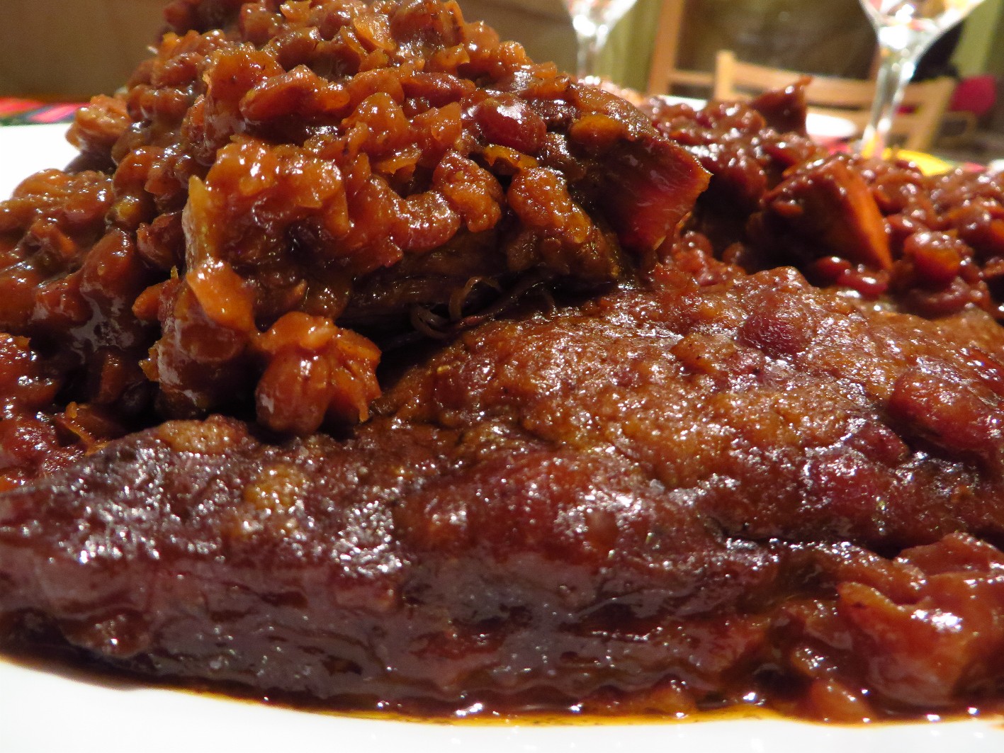 The World of Gord Easy Crock Pot BBQ Short Ribs and Lentils