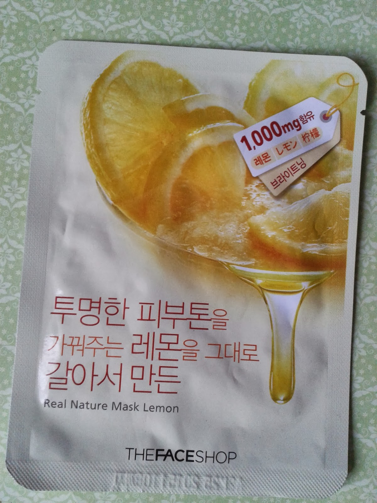 Download Æçç¾ä¸½æ¥è®° Review Real Nature Mask Lemon Some Random Things To Share PSD Mockup Templates