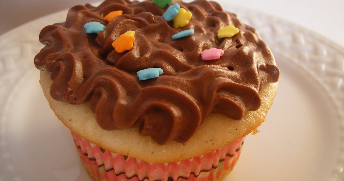 What the Dog Ate Vanilla Bean Cupcakes with Chocolate Frosting