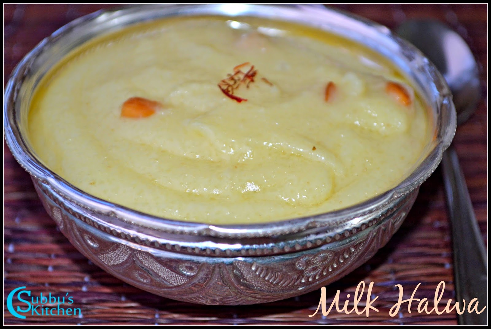 Milk Halwa Recipe (Paal Halwa) Subbus Kitchen