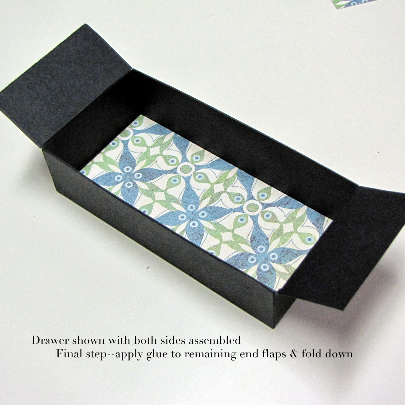 Easel Card With Two Drawers Tutorial Embrace Serendipity