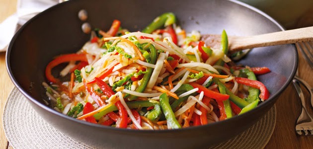 Verduras Salteadas Al Estilo Chino
