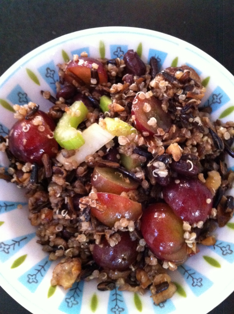 healthyish Quinoa and Wild Rice Salad