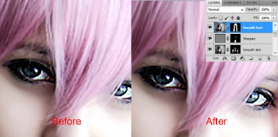 chỉnh sửa hình ảnh trong photoshop bằng cách làm mịn tóc với mask layer chỉnh sửa hình ảnh trong photoshop bằng cách làm mịn tóc với mask layer