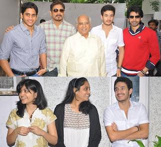 Nag Family at Adda Movie Shooting – Video & Gallery