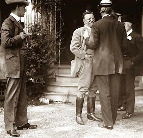 Roosevelt at home, 1912