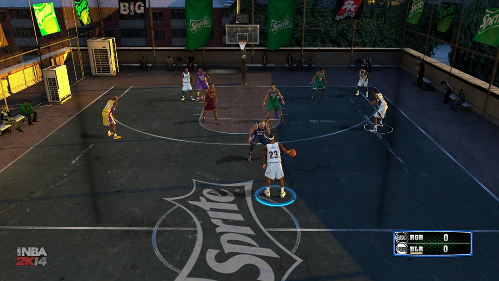 NBA 2K14 - How to Unlock All Players in Blacktop Mode 